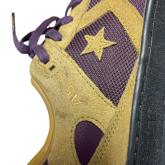 Converse CONS AS-1 Pro Ox Wood Thrush Purple Black Shoes A08502C Men's Sz 10 - Picture 8 of 10